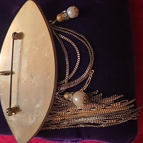 Vintage Art Nouveau Brooch/Pendant - Picture 3 of 4